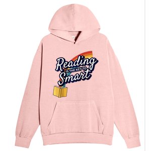 Reading Is The Key To Smart Raglan Urban Pullover Hoodie