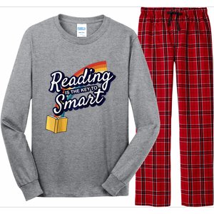 Reading Is The Key To Smart Raglan Long Sleeve Pajama Set