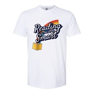 Reading Is The Key To Smart Raglan Softstyle CVC T-Shirt