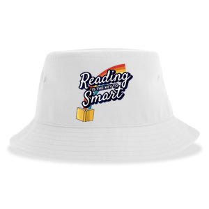 Reading Is The Key To Smart Raglan Sustainable Bucket Hat