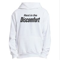 Rest In The Discomfort Gym Life Motivational Urban Pullover Hoodie