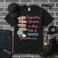 Retro Intervention Team Teacher Early Intervention Squad Tall T-Shirt