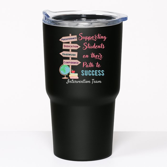 Retro Intervention Team Teacher Early Intervention Squad Tumbler