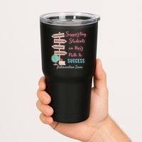 Retro Intervention Team Teacher Early Intervention Squad Tumbler
