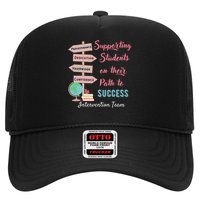 Retro Intervention Team Teacher Early Intervention Squad Hat