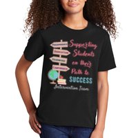 Retro Intervention Team Teacher Early Intervention Squad Kids T-Shirt