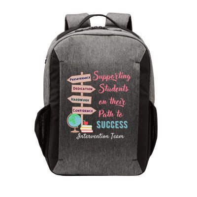Retro Intervention Team Teacher Early Intervention Squad Vector Backpack