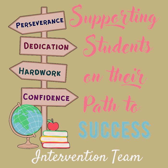 Retro Intervention Team Teacher Early Intervention Squad Long Sleeve Shirt