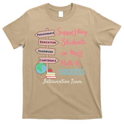 Retro Intervention Team Teacher Early Intervention Squad T-Shirt