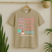 Retro Intervention Team Teacher Early Intervention Squad T-Shirt