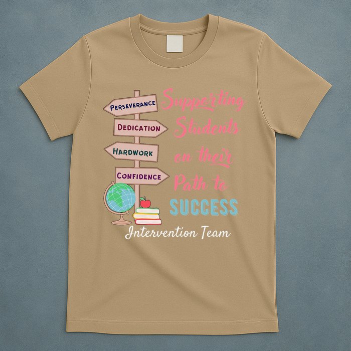 Retro Intervention Team Teacher Early Intervention Squad T-Shirt