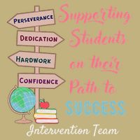 Retro Intervention Team Teacher Early Intervention Squad T-Shirt