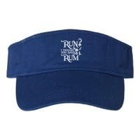 Run I Thought You Said Rum Funny Pirate Running Wine Lover Visor