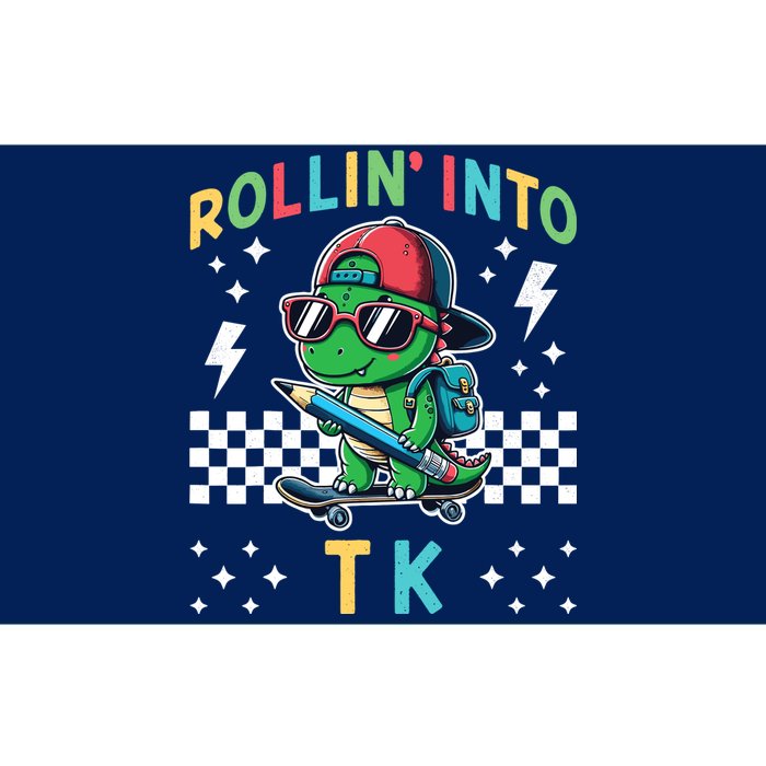 Rollin Into Tk Dinosaur First Day Of Tk I’M Ready For Tk Bumper Sticker