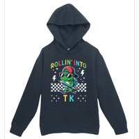 Rollin Into Tk Dinosaur First Day Of Tk I’M Ready For Tk Urban Pullover Hoodie