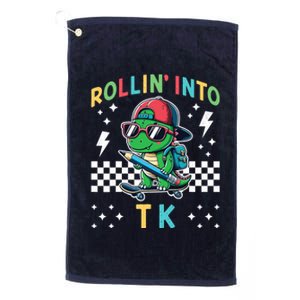 Rollin Into Tk Dinosaur First Day Of Tk I’M Ready For Tk Platinum Collection Golf Towel