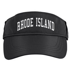 Rhode Island Throwback Design Classic Adult Drive Performance Visor