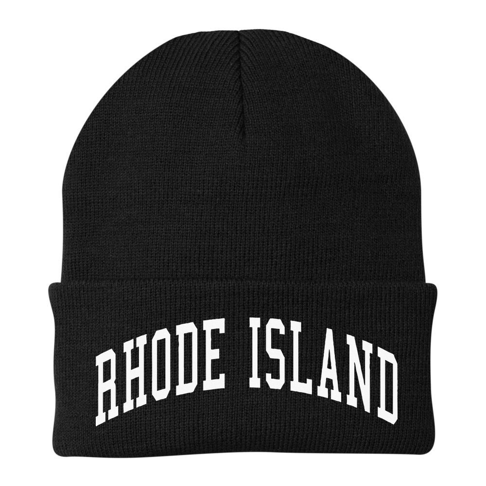 Rhode Island Throwback Design Classic Beanie