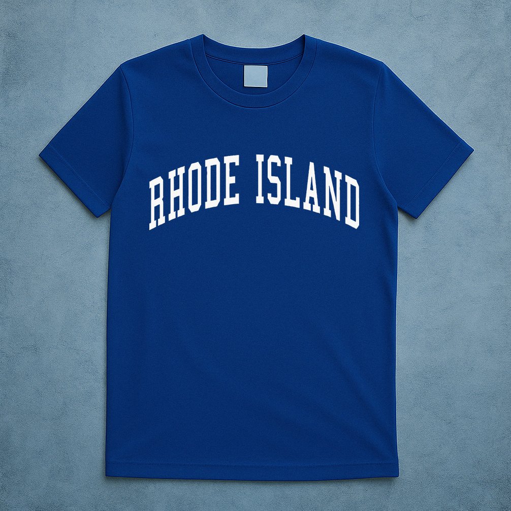 Rhode Island Throwback Design Classic T-Shirt