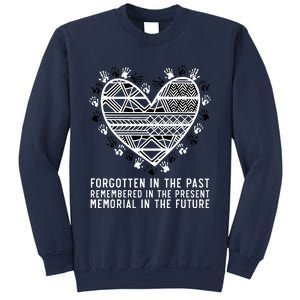 Remembered In The Present Orange Day Indigenous Children Sweatshirt