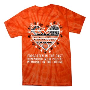 Remembered In The Present Orange Day Indigenous Children Tie-Dye T-Shirt