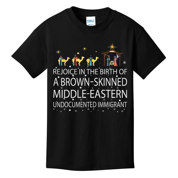 Rejoice In The Birth Of A Brown Skinned Middle Eastern Kids T-Shirt