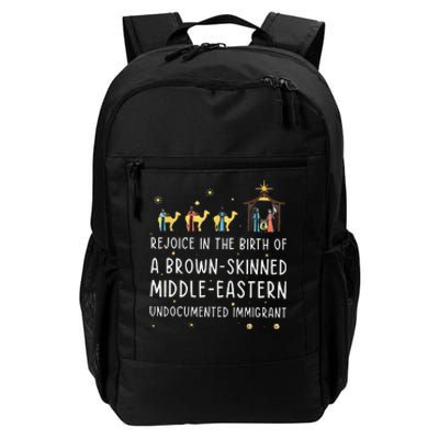 Rejoice In The Birth Of A Brown Skinned Middle Eastern Daily Commute Backpack