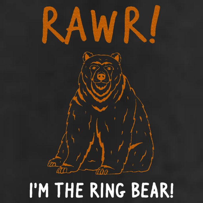 Rawr! Im The Ring Bear Boy Ring Bearer Wedding Event 11oz C Handle Ceramic Mug