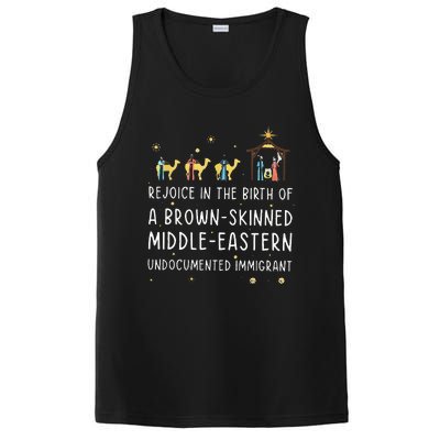 Rejoice In The Birth Of A Brown Skinned Middle Eastern  PosiCharge Competitor Tank