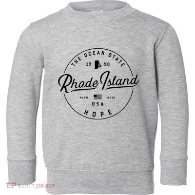 Rhode Island Us State Travel Vacation Ri Usa Toddler Sweatshirt