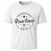 Rhode Island Us State Travel Vacation Ri Usa Cooling Performance Crew T-Shirt