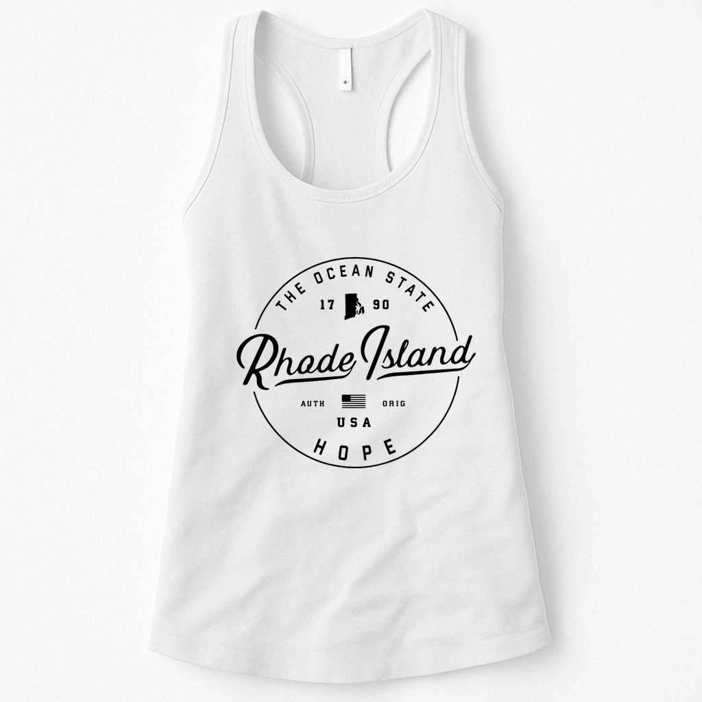 Rhode Island Us State Travel Vacation Ri Usa Womens Tank Top