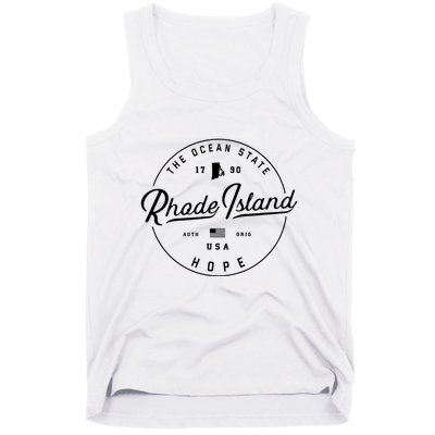 Rhode Island Us State Travel Vacation Ri Usa Tank Top