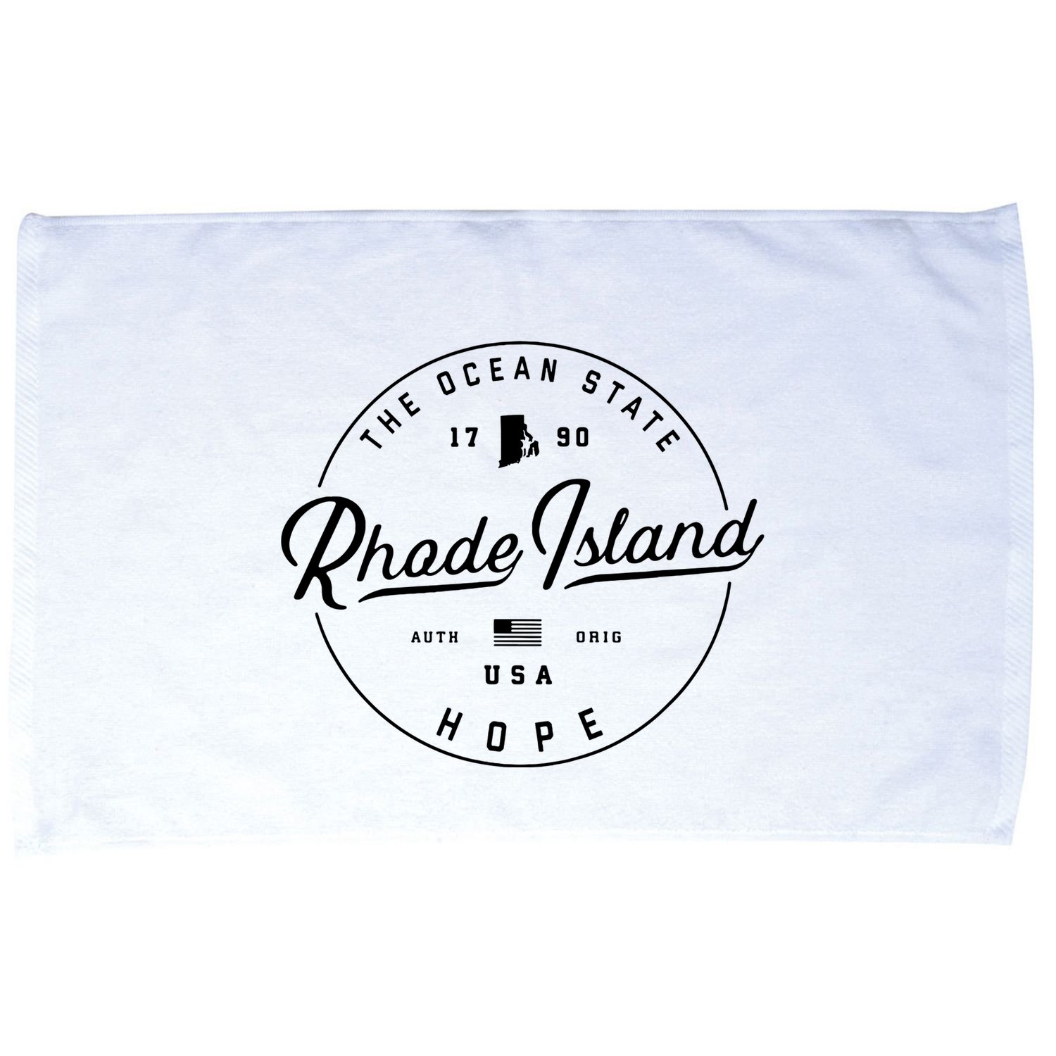Rhode Island Us State Travel Vacation Ri Usa Microfiber Hand Towel