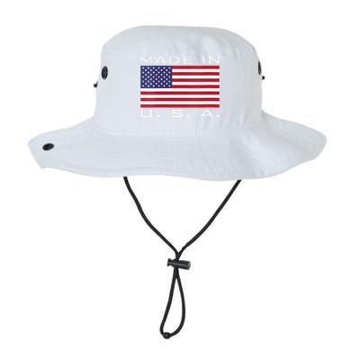  RAISED IN USA FLAG AMERICAN MADE BRED AMERICA  Legacy Cool Fit Booney Bucket Hat