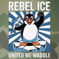 Rebel Ice United We Waddle Flippers Up I Stand With Legacy Tie Dye Trucker Hat