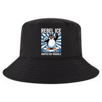 Rebel Ice United We Waddle Flippers Up I Stand With Cool Comfort Performance Bucket Hat