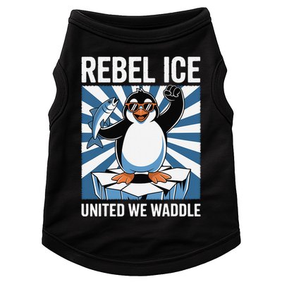 Rebel Ice United We Waddle Flippers Up I Stand With Doggie Tank