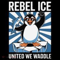 Rebel Ice United We Waddle Flippers Up I Stand With Tall T-Shirt