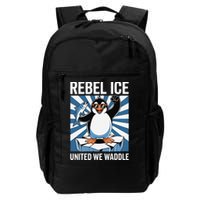 Rebel Ice United We Waddle Flippers Up I Stand With Backpack