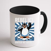 Rebel Ice United We Waddle Flippers Up I Stand With Mug