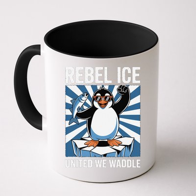 Rebel Ice United We Waddle Flippers Up I Stand With Coffee Mug