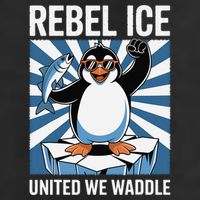 Rebel Ice United We Waddle Flippers Up I Stand With 15oz Campfire Ceramic Mug