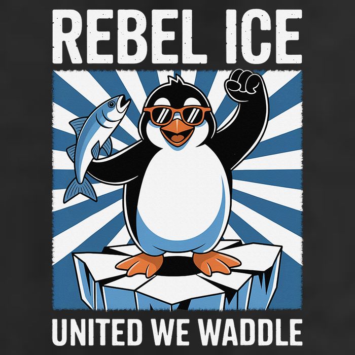 Rebel Ice United We Waddle Flippers Up I Stand With 15oz Campfire Ceramic Mug