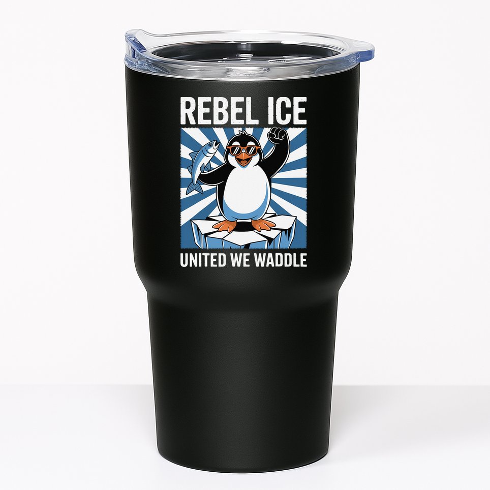 Rebel Ice United We Waddle Flippers Up I Stand With Tumbler