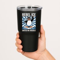 Rebel Ice United We Waddle Flippers Up I Stand With Tumbler