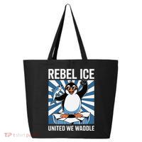 Rebel Ice United We Waddle Flippers Up I Stand With 25L Jumbo Tote