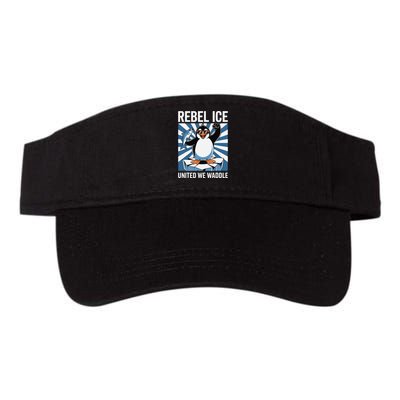 Rebel Ice United We Waddle Flippers Up I Stand With Visor