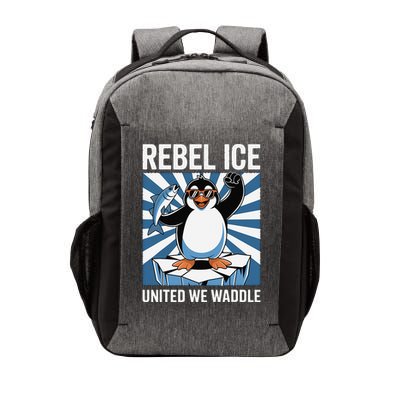 Rebel Ice United We Waddle Flippers Up I Stand With Vector Backpack