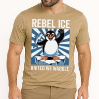 Rebel Ice United We Waddle Flippers Up I Stand With Performance Shirt